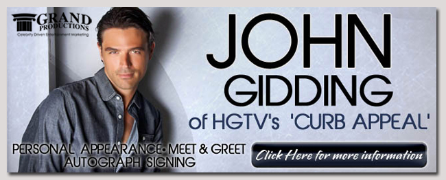 book a celebrity john gidding event