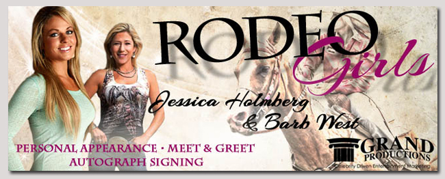 book a celebrity rodeo girls event